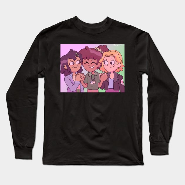 bffs Long Sleeve T-Shirt by jellyurchin